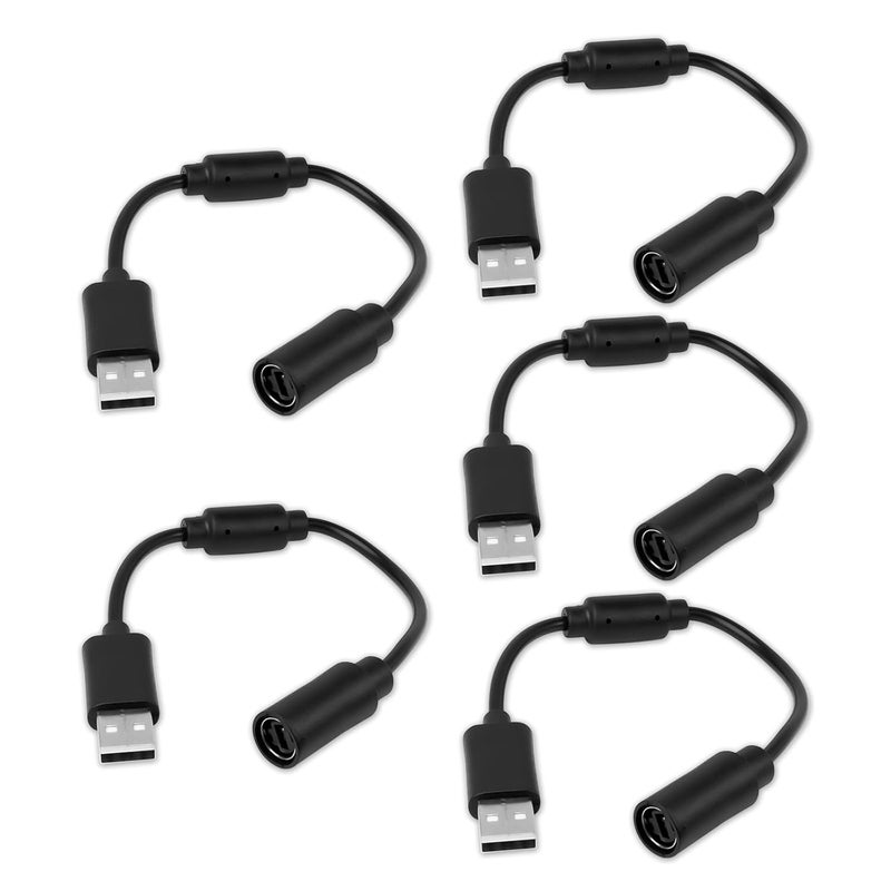 chaseroad USB Breakaway Cable for Xbox 360, Rocksmith Real Tone Cable, Xbox Controller Cord, Xbox USB Adapter, Guitar Hero Dongle , Compatible with Logitech G920 G923 G27 & Thrustmaster 458 Spider Racing Wheel - Image 1